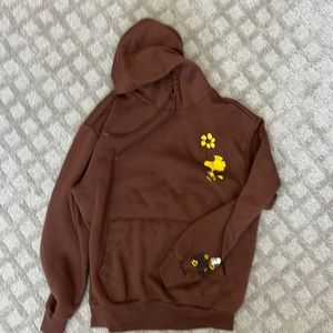 Women’s medium Peanuts, hoodie, sweatshirt, snoopy, rise, and shine